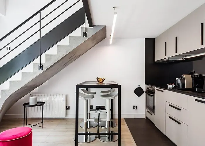B4 Loft Duplex 175blo-paris Convention Daire *
