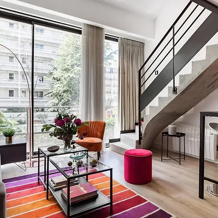 B4 Loft Duplex 175blo-paris Convention شقة *